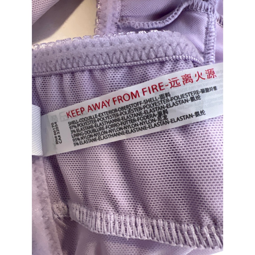 Out From Under NWT Satin Jacquard Bralette XL Fairycore Coquette Y2K Lingerie - Picture 9 of 10